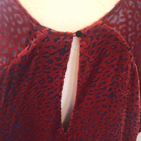 Johnny Was Doris silk blend burnout velvet dress NWT - Picture 11 of 15